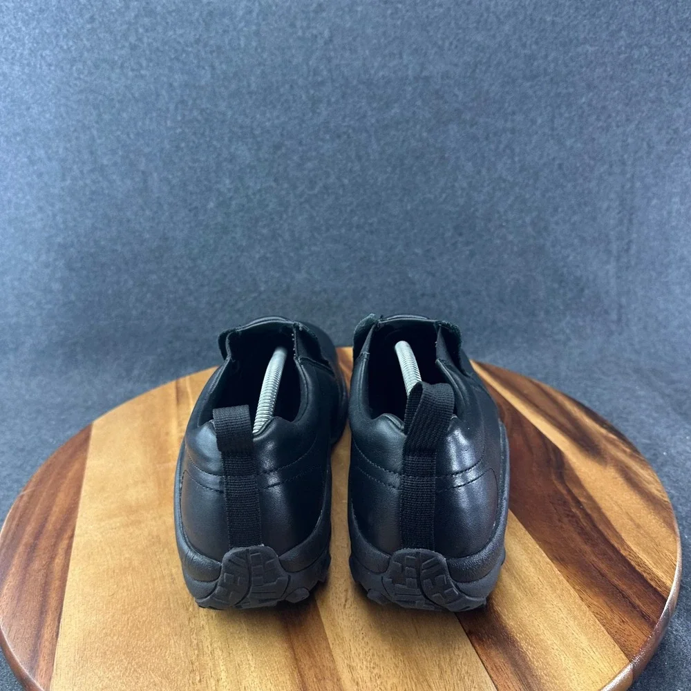 Merrell Shoes Mens 12 Jungle Moc Leather 2 Black J17199 Slip On Loafers